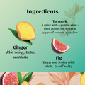 Image 4 for Superblends Digest Ginger & Turmeric with Fig 20 Teabags