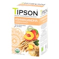 Tipson Organic Ashwagandha Ginger and Peach 25 Tea Bags
