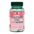 Holland & Barrett Calcium + Vitamin D 600mg 60 Tablets