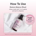 Image 4 for Restore Balance Bath Oil 200ml