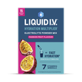 Image 1 for Liquid I.V. Hydration Electrolyte Powder Mix Passion Fruit 15 Sachets