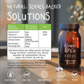Image 2 for FOCUS Lion's Mane Mushrooms with Ginseng + Omega-3 60 Vegan Capsules