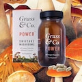 POWER Shiitake Mushrooms with Holy Basil + Iron 60 Vegan Capsules