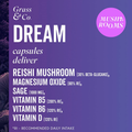 Image 3 for DREAM Reishi Mushrooms with Magnesium + Sage, 60 Vegan Capsules