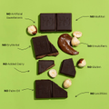 Image 3 for Hazelnut Butter Dark Chocolate Bar 60g