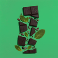 Image 2 for Crunchy Mint Dark Chocolate Bar 60g