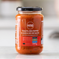 Image 3 for Tomato, Red Pepper & Masca-No-Ne Sauce 340g