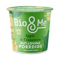 Bio & Me Apple & Cinnamon Gut-Loving Porridge Pot 58g