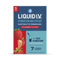 Image 1 for Liquid I.V. Hydration Electrolyte Powder Mix Strawberry Flavour 15 Sachets