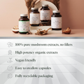 Image 3 for Organic Reishi Mushroom 60 Vegan Capsules
