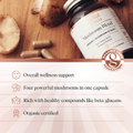 Image 3 for Organic Mushroom Blend 60 Vegan Capsules