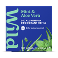Image 2 for WILD Mint & Aloe Natural Deodorant Refill 40g