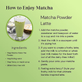 Image 4 for Organic Matcha Green Tea Powder 30g