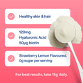 Image 5 for Beauty Collagen Strawberry Lemon Flavour 271g