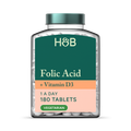 Image 1 for Folic Acid & Vitamin D3 180 Tablets