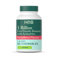 Image 1 for Live Friendly Bacteria Strawberry Flavour 60 Chewable Tablets