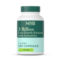 Image 1 for Live Friendly Bacteria with Acidophilus 3 Billion 120 Capsules
