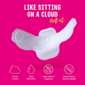 Image 4 for Bamboo Day Period Pads with Wings - Super Absorbent, Soft, Thin (88 Pads)
