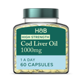 Image 1 for Pure Cod Liver Oil 1000mg 60 Capsules