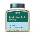 Image 1 for Pure Cod Liver Oil 500mg 120 Capsules