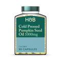 Image 1 for Cold Pressed Pumpkin Seed Oil 1000mg 90 Capsules