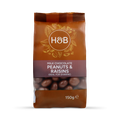 Image 1 for Milk Chocolate Peanut & Raisins 150g