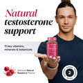 Image 4 for Testoboost Raspberry Flavoured 60 Gummies