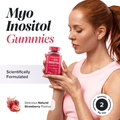 Image 4 for Inositol+ Strawberry Flavoured 60 Gummies