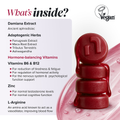 Image 5 for Libido Turn Me On Raspberry & Peach Flavoured 60 Gummies