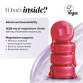 Image 5 for Magnesium SF Raspberry Flavoured 60 Gummies