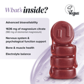 Image 5 for Magnesium 1636mg Raspberry Flavoured 60 Gummies