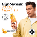 Image 4 for Vitamin D3 4000IU Mango Flavoured 60 Gummies