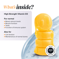 Image 5 for Vitamin D3 4000IU Mango Flavoured 60 Gummies