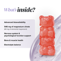 Image 5 for Kids Magnesium Strawberry Flavoured 30 Gummies