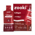Image 1 for Super Strength Zooki Marine Collagen 11,000mg, Sour Cherry Flavour - 14x18.5ml Liquid Sachets