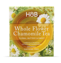 Image 1 for Whole Flower Chamomile Tea 15 Tea Bags