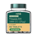 Image 1 for Vitamin D 1000 I.U. 25ug 90 Tablets