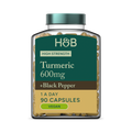 Image 1 for High Strength Turmeric 600mg with Black Pepper 90 Capsules