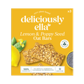 Image 1 for Lemon & Poppy Seed Baked Flapjack Oat Bars 3x 50g