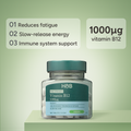 Image 3 for Max Strength Slow Release Vitamin B12 1000ug 180 Tablets