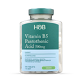 Image 2 for Slow Release Vitamin B5 + Panthothenic Acid 500mg 120 Tablets