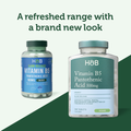 Image 4 for Slow Release Vitamin B5 + Panthothenic Acid 500mg 120 Tablets