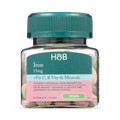 Image 1 for Iron + B Vits, Vit C & Minerals 15mg 90 Tablets