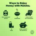 Image 5 for Organic Honey with Matcha 200g