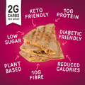 Image 4 for Keto Wheat Tortilla Wraps High Protein 160g