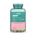 Image 1 for Cold Pressed Flaxseed Oil 2000mg Omega 3-6-9 180 Capsules