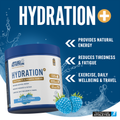 Image 2 for Hydration+ Powder Blue Raspberry 240g