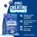 Image 3 for Creatine Gummies Blue Raspberry 400g