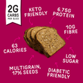 Image 3 for Keto Flaxseed Bread: 2g Carbs, High Protein 190g