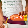 Image 3 for Gut Health Food With Prebiotic Plant Fibre Carrot & Ginger With Turmeric 65ml